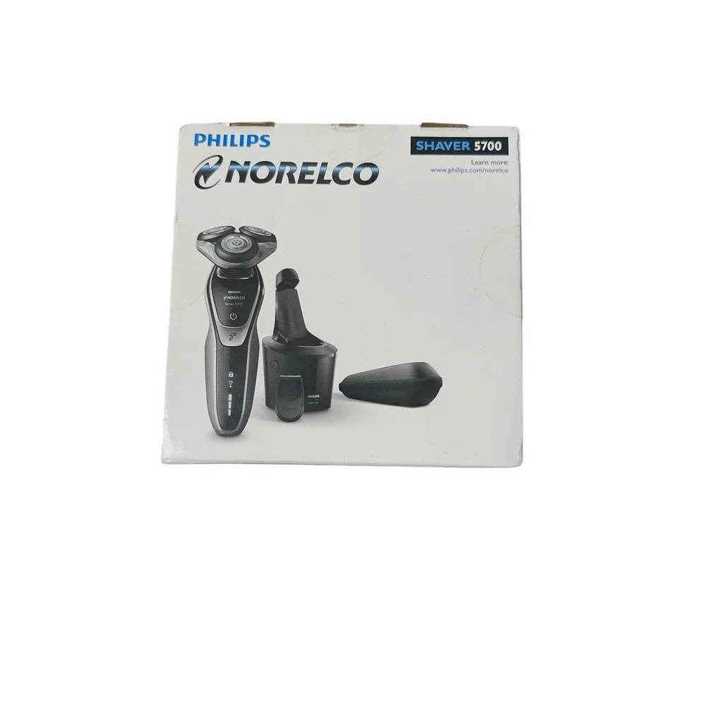PHILLIPS NORELCO MENS TURBO POWERED ELECTRIC SHAVER‎ 5700 MULTI PRECISION BLADES
